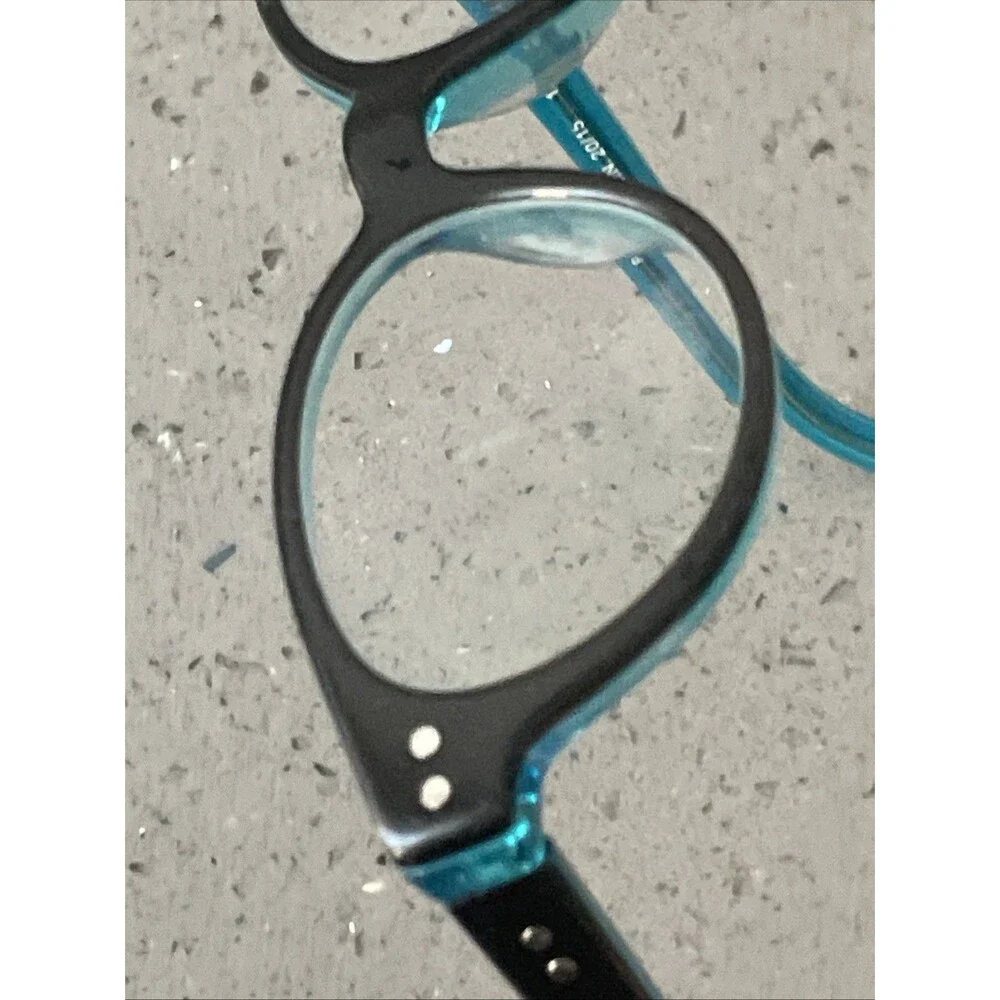 Peekaboo 43-19-125 eyeglasses frames only black full rim pumpkin 20/15